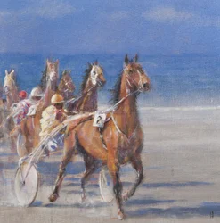 Trabrennen, Lancieux, Bretagne, 2014